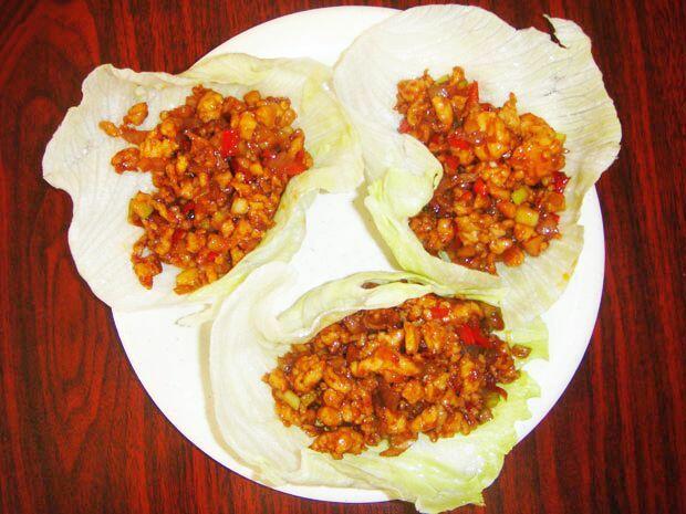 Chicken Lettuce Wraps